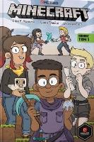 Minecraft. Opowieści z górnego świata w.UA. Autor: Sfe R. Potwor. SmakLiter.pl Okładka książki Minecraft. Opowieści z górnego świata w.UA