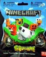 Opakowanie Minecraft Saszetka z figurką SquishMe Seria 3 1 szt. mix