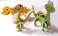 Mini dinozaury do składania mix 5szt. Wydawca: Galeria Hobby. SmakLiter.pl Opakowanie Mini dinozaury do składania mix 5szt