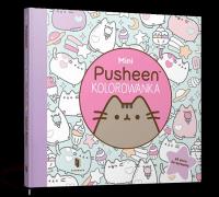 Mini Kolorowanka Pusheen. Autor: Claire Belton. SmakLiter.pl Okładka książki Mini Kolorowanka Pusheen