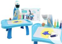 Opakowanie Mini projektor 2w1 niebieski