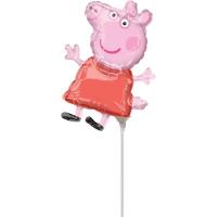 Opakowanie Mini shape. Balon foliowy Peppa Pig