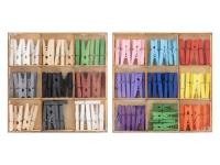 Opakowanie Mini Spinacz do bielizny 10x10cm 54szt