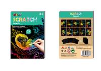 Mini wydrapywanki zwierzęta. Wydawca: Russell. SmakLiter.pl Opakowanie Mini wydrapywanki zwierzęta