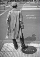 Miniatury londyńskie. Autor: Bogdan Frymorgen. SmakLiter.pl Okładka książki Miniatury londyńskie