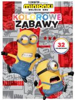 Okładka książki Minionki. Wejście Gru. Kolorowe zabawy