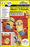 Opakowanie Minionki Wejście Gru Zestaw Startowy z Naklejkami