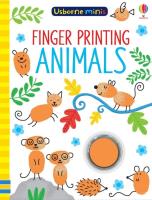 Okładka książki MINIS FINGER PRINTING ANIMALS