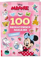 Okładka książki Minnie. 100 brokatowych naklejek