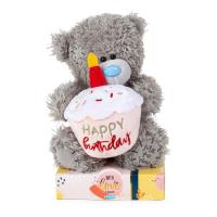 Miś - Happy Birthday z tortem 18cm. Wydawca: Carte Blanche Greetings Ltd.. SmakLiter.pl Opakowanie Miś - Happy Birthday z tortem 18cm