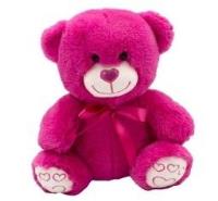 Opakowanie Miś malinowy ciemny 27cm