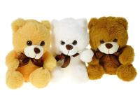 Opakowanie Miś pluszowy siedzący 21cm MIX