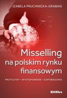 Okładka książki Misselling na polskim rynku finansowym
