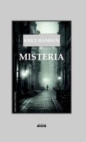 Misteria. Autor: Hamsun Knut. SmakLiter.pl Okładka książki Misteria