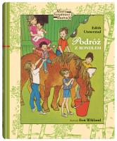 Mistrzowie Światowej Ilustracji. Podróż z rondlem. Autor: Edith Unnerstad, Wikland Ilon, Agnieszka Stróżyk. SmakLiter.pl Okładka książki Mistrzowie Światowej Ilustracji. Podróż z rondlem