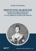 Mistyczne marzenie. Autor: Kamila Żukowska. SmakLiter.pl Okładka książki Mistyczne marzenie