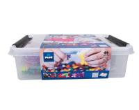 Mix w różnych kolorach 2400 elementów. Wydawca: PLUS-PLUS. SmakLiter.pl Opakowanie Mix w różnych kolorach 2400 elementów