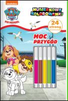 Moc przygód. Psi Patrol. Numerkowe kolorowanki. Autor: Opracowanie zbiorowe. SmakLiter.pl Okładka książki Moc przygód. Psi Patrol. Numerkowe kolorowanki