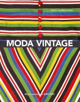 Moda Vintage. Autor: Albrechtsen Nicky. SmakLiter.pl Okładka książki Moda Vintage