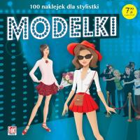 Modelki 100 naklejek dla stylistki. Autor:   Praca zbiorowa. SmakLiter.pl Okładka książki Modelki 100 naklejek dla stylistki