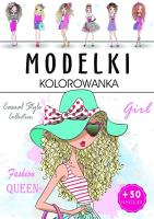 Okładka książki Modelki kolorowanka