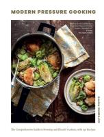Modern Pressure Cooking. Autor: Phipps Catherine. SmakLiter.pl Okładka książki Modern Pressure Cooking
