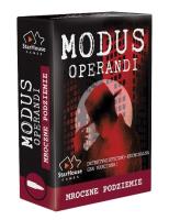 Modus Operandi: Mroczne podziemie. Wydawca: StarHouse Games. SmakLiter.pl Opakowanie Modus Operandi: Mroczne podziemie