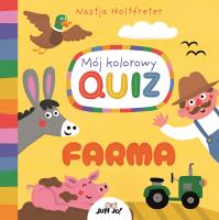 Okładka książki Mój kolorowy quiz. Farma