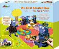 Mój pierwszy zestaw do zdrapywania piknik z rodziną kretów. Wydawca: Russell. SmakLiter.pl Opakowanie Mój pierwszy zestaw do zdrapywania piknik z rodziną kretów