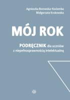 Mój rok. Podręcznik. Autor: Agnieszka Borowska-Kociemba. SmakLiter.pl Okładka książki Mój rok. Podręcznik