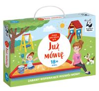 Moja pierwsza gra Już mówię Kapitan Nauka. Autor: Monika Biaduń. SmakLiter.pl Okładka książki Moja pierwsza gra Już mówię Kapitan Nauka