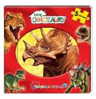 Moje Dinozaury. Książka z puzzlami. Autor:   Praca zbiorowa. SmakLiter.pl Okładka książki Moje Dinozaury. Książka z puzzlami