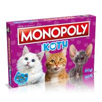 Monopoly Koty. Wydawca: Winning Moves. SmakLiter.pl Opakowanie Monopoly Koty