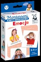 Montessori. Karty obrazkowe Emocje (2-5 lat). Kapitan Nauka. Autor: Dołhun Katarzyna. SmakLiter.pl Okładka książki Montessori. Karty obrazkowe Emocje (2-5 lat). Kapitan Nauka