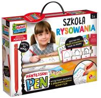 Montessori Pen Szkoła rysowania. Wydawca: Lisciani. SmakLiter.pl Opakowanie Montessori Pen Szkoła rysowania