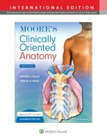 Moore's Clinically Oriented Anatomy. Autor: Agur Anne M.R.. SmakLiter.pl Okładka książki Moore's Clinically Oriented Anatomy