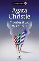 Morderstwo w zaułku. Autor: AGATA CHRISTIE. SmakLiter.pl Okładka książki Morderstwo w zaułku