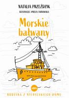 Morskie bałwany. Autor: Przeździk Natalia. SmakLiter.pl Okładka książki Morskie bałwany