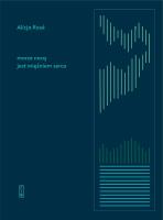 morze nocą jest mięśniem serca. Autor: Alicja Rosenau. SmakLiter.pl Okładka książki morze nocą jest mięśniem serca