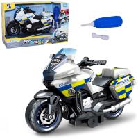 Motocykl policyjny rozkręcany na baterie. Wydawca: Trifox. SmakLiter.pl Opakowanie Motocykl policyjny rozkręcany na baterie