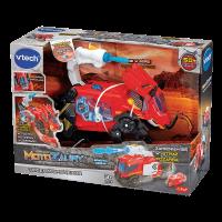 Motozaury - Triceratops Nexor Straż XL VTECH. Wydawca: Vtech. SmakLiter.pl Opakowanie Motozaury - Triceratops Nexor Straż XL VTECH