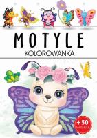 Motyle. Kolorowanka. Autor:   Praca zbiorowa. SmakLiter.pl Okładka książki Motyle. Kolorowanka