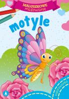 Motyle. Maluszkowe malowanie. Autor: Opracowanie zbiorowe. SmakLiter.pl Okładka książki Motyle. Maluszkowe malowanie