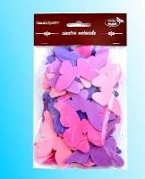 Opakowanie Motyle różowo-fioletowe 52szt