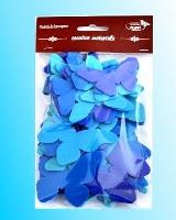 Opakowanie Motyle tonacja niebieska 52szt