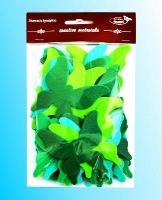 Opakowanie Motyle tonacja zielona 52szt