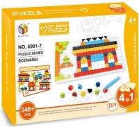 Opakowanie Mozaika 248 el. + 2 płytki - budowle