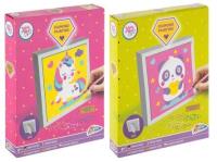 Opakowanie Mozaika diamentowa 15x15 Panda/Jednorożec