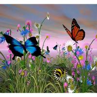 Opakowanie Mozaika diamentowa 5D - Motyle 40x30cm