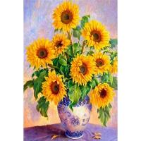 Opakowanie Mozaika diamentowa 5D - Słoneczniki 40x30cm